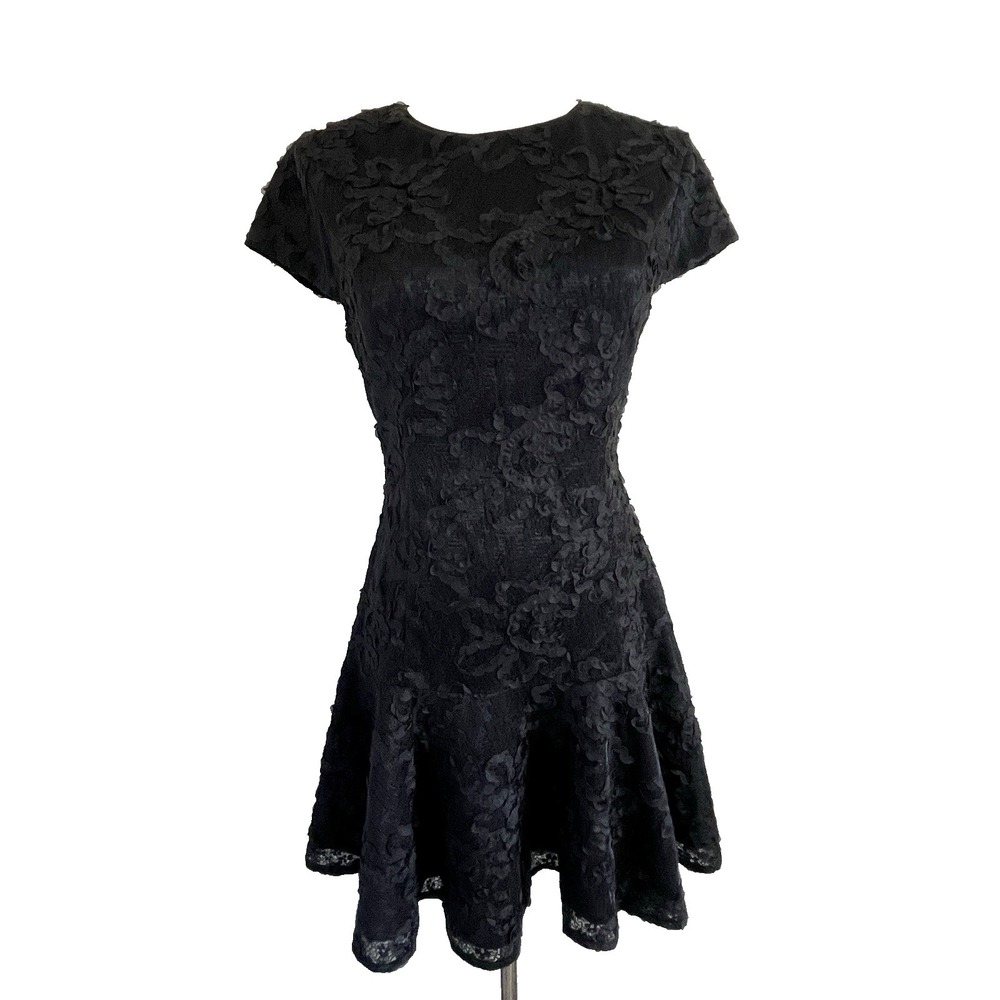 Mustard Seed Womens Whimsigoth Little Black Mini Dress Size S Cocktail Party